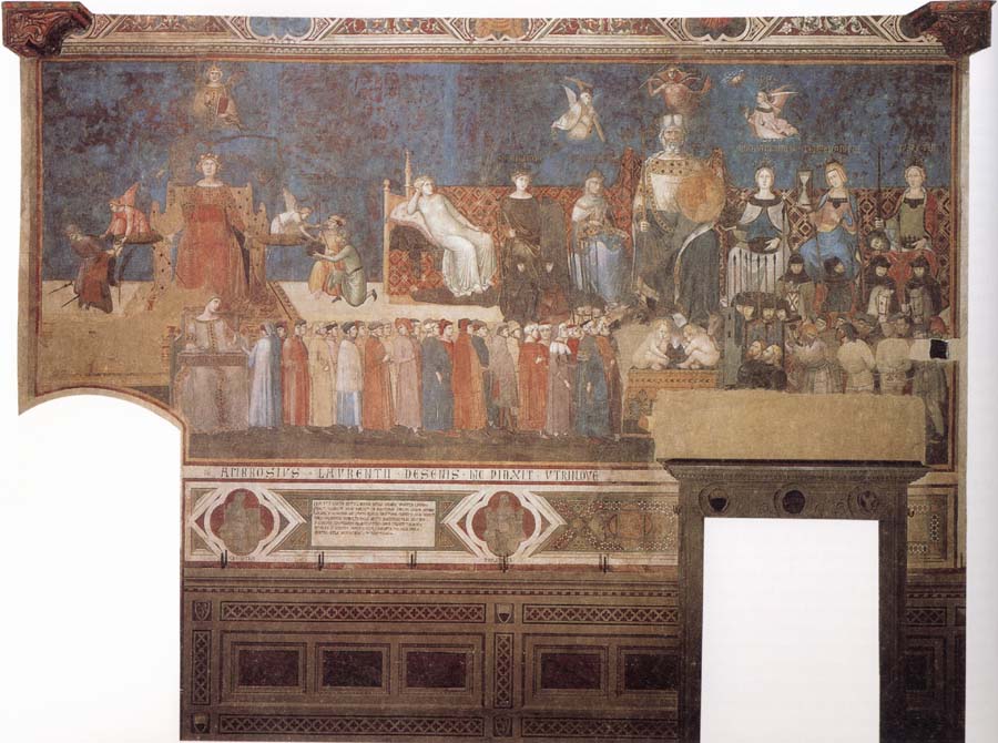 Ambrogio Lorenzetti Allegory of Good Government